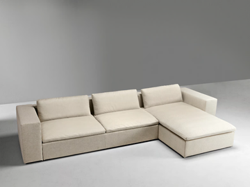 PUZZLE - Corner sectional fabric sofa by La Cividina - view 3